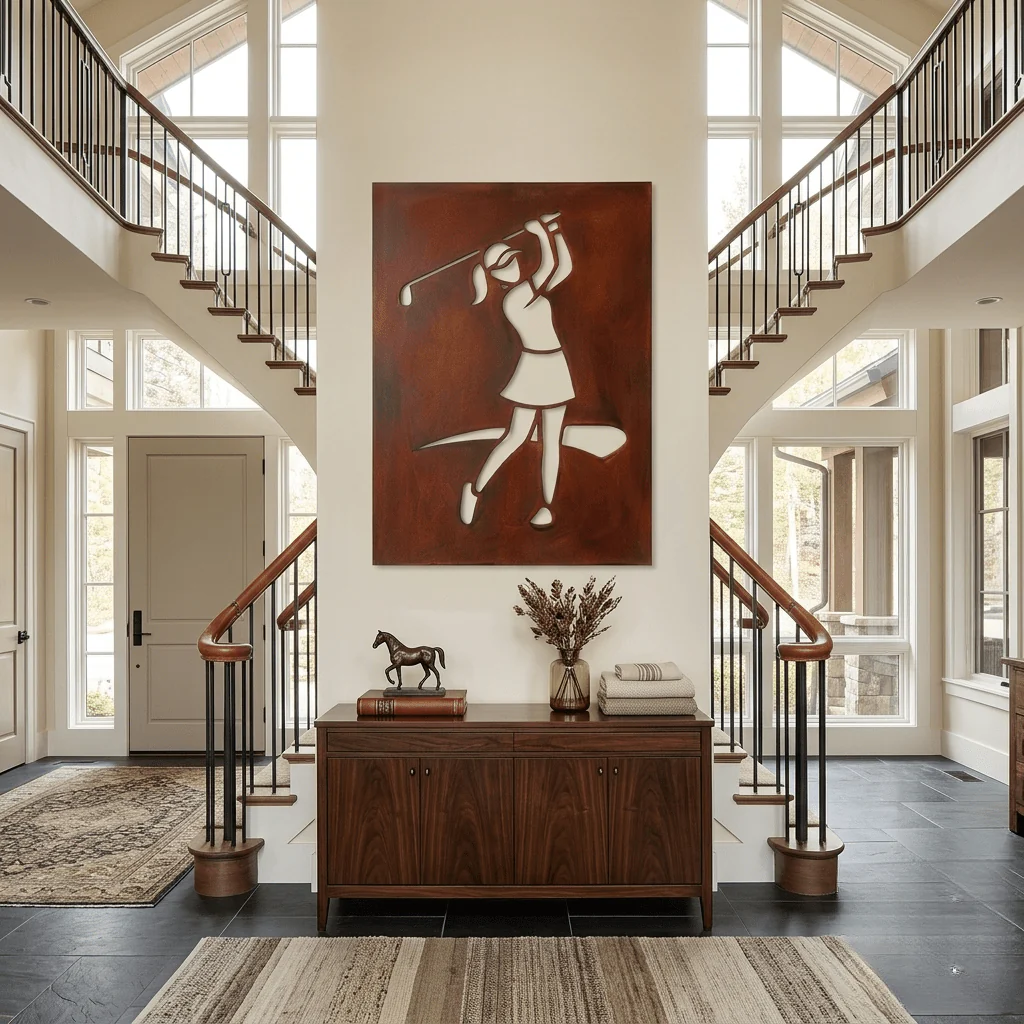 The Iron & Grace - Metal Wall Art - Oxide - Image 3