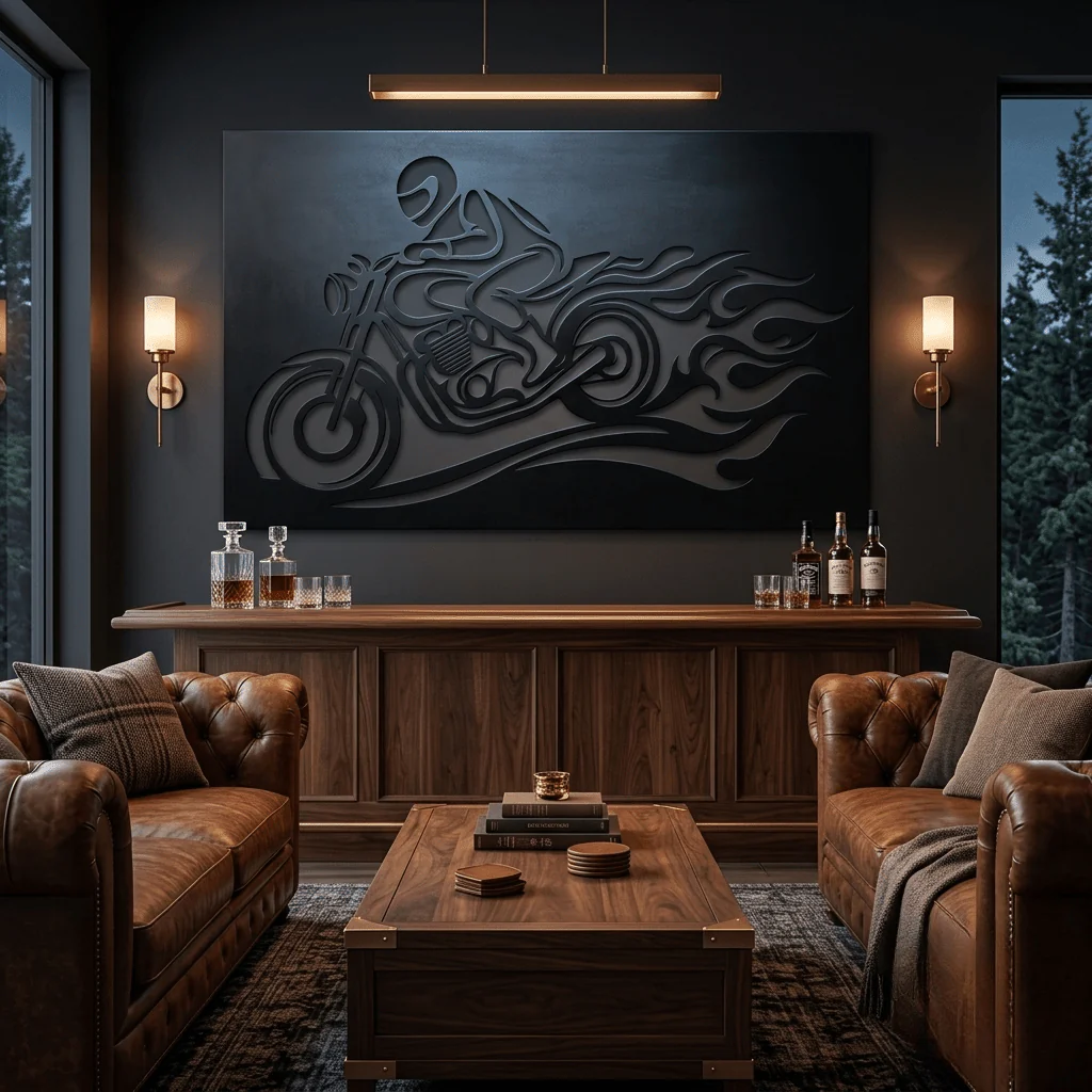 The Iron Rider - Metal Wall Art - Forge - Image 2