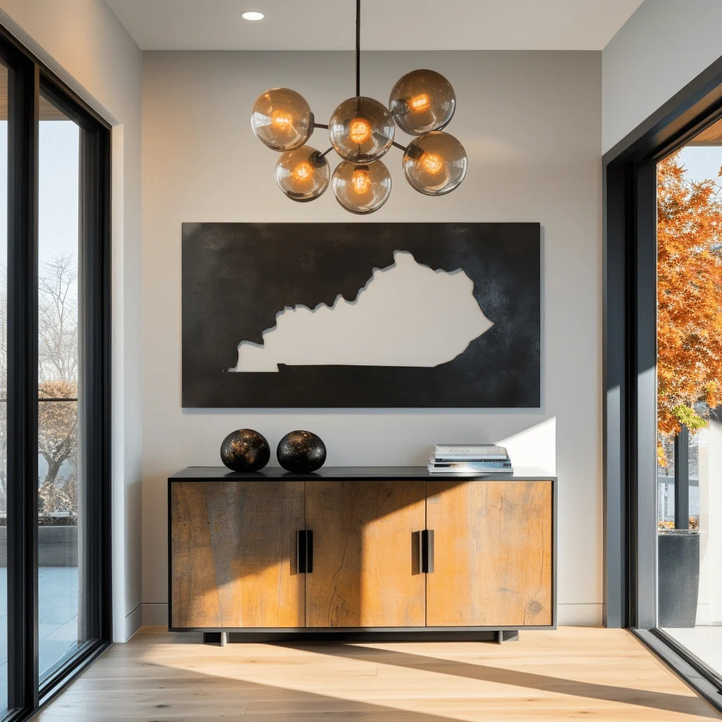 The Kentucky - Metal Wall Art - Forge