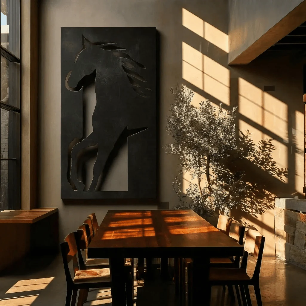 The Kentucky Thoroughbred - Metal Wall Art - Forge