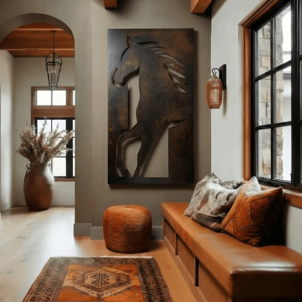The Kentucky Thoroughbred - Metal Wall Art - Umber - Image 2
