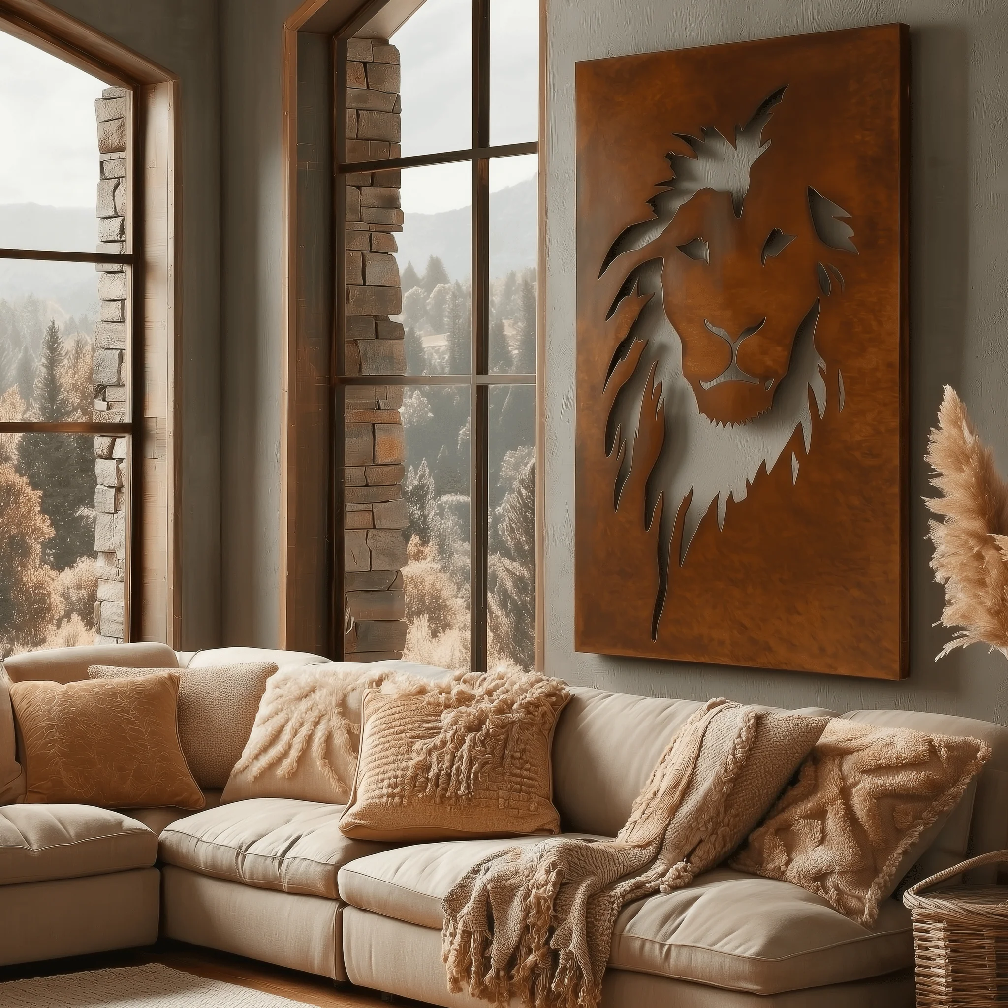 The King - Metal Wall Art - Oxide - Image 3
