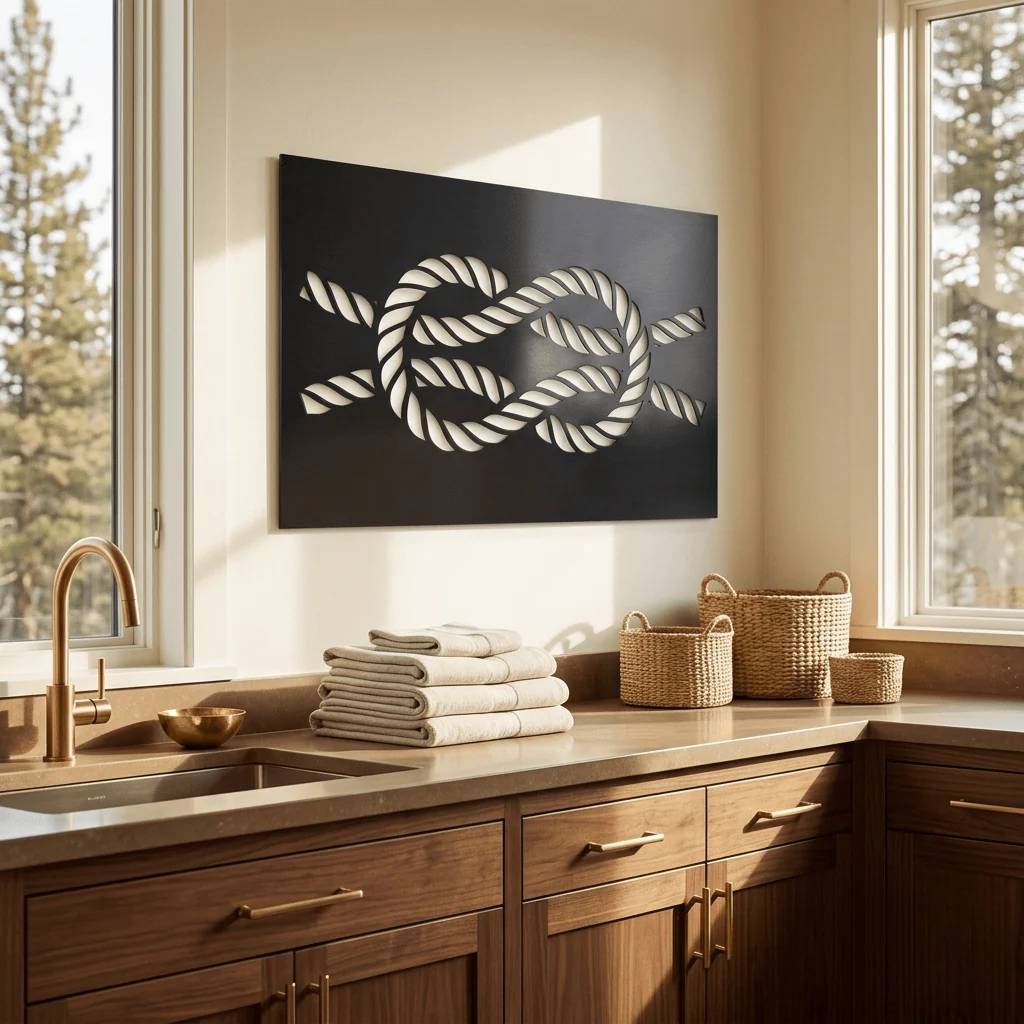 The Knot - Metal Wall Art - Forge