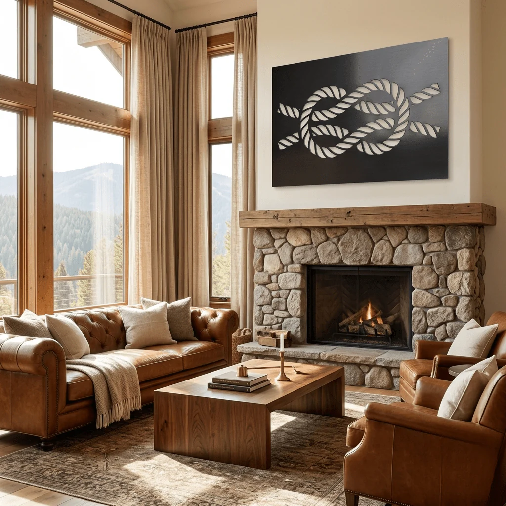 The Knot - Metal Wall Art - Forge - Image 2