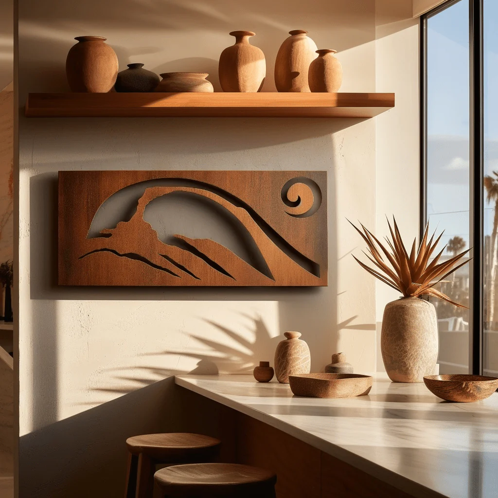 The Landscape Arch - Metal Wall Art - Oxide - Image 2
