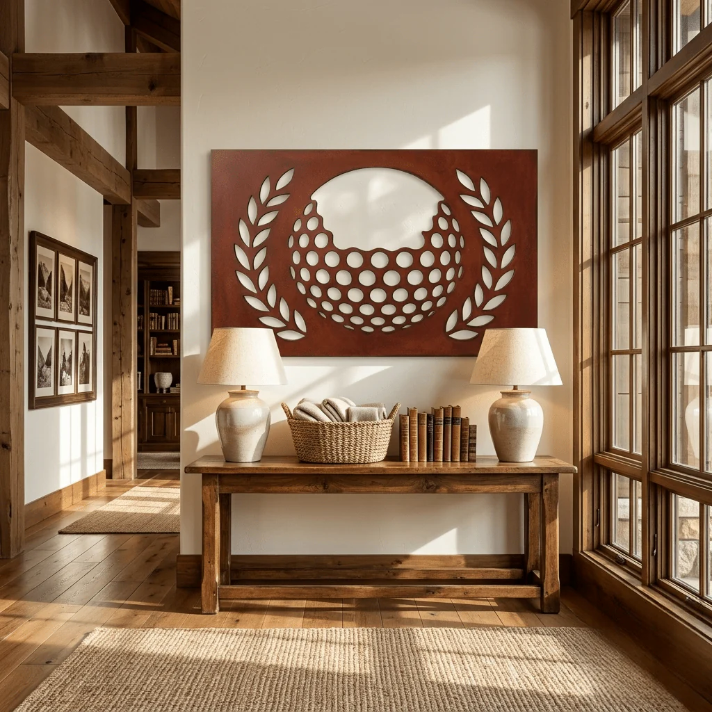 The Laurel - Metal Wall Art - Oxide - Image 3