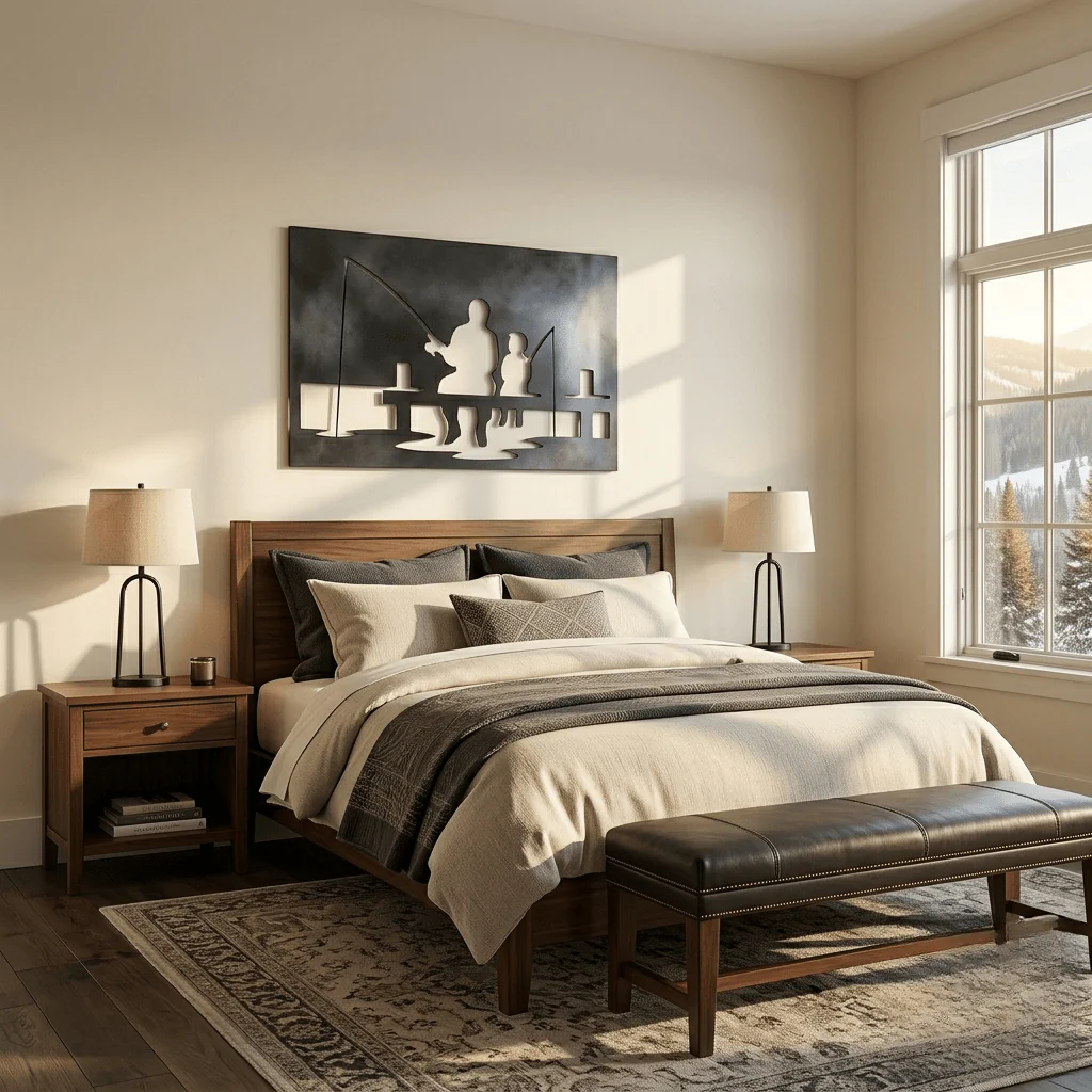 The Legacy at the Lake - Metal Wall Art - Forge