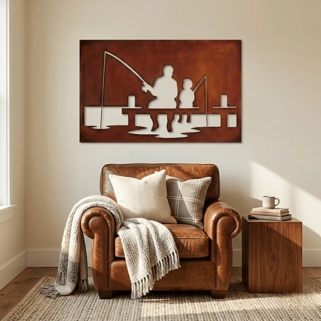 The Legacy at the Lake - Metal Wall Art - Oxide - Image 3
