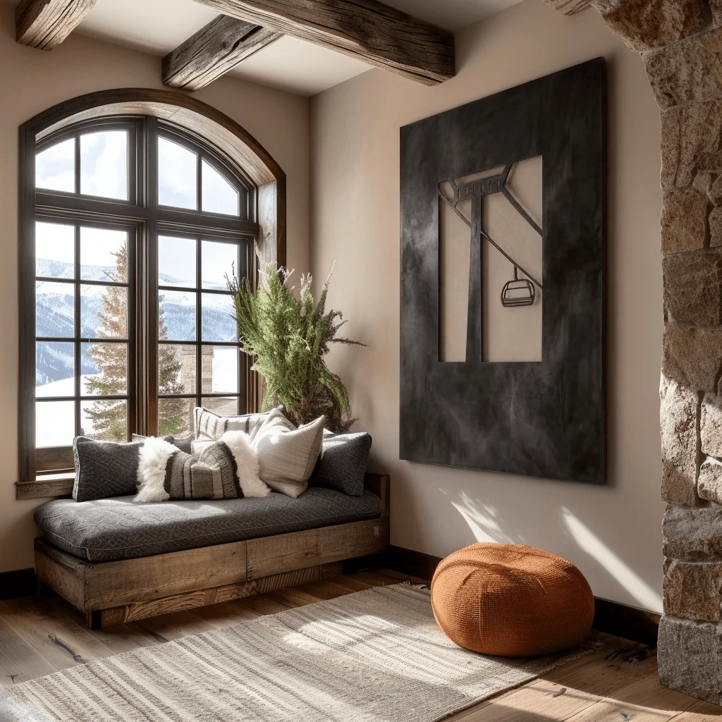 The Liftline - Metal Wall Art - Forge
