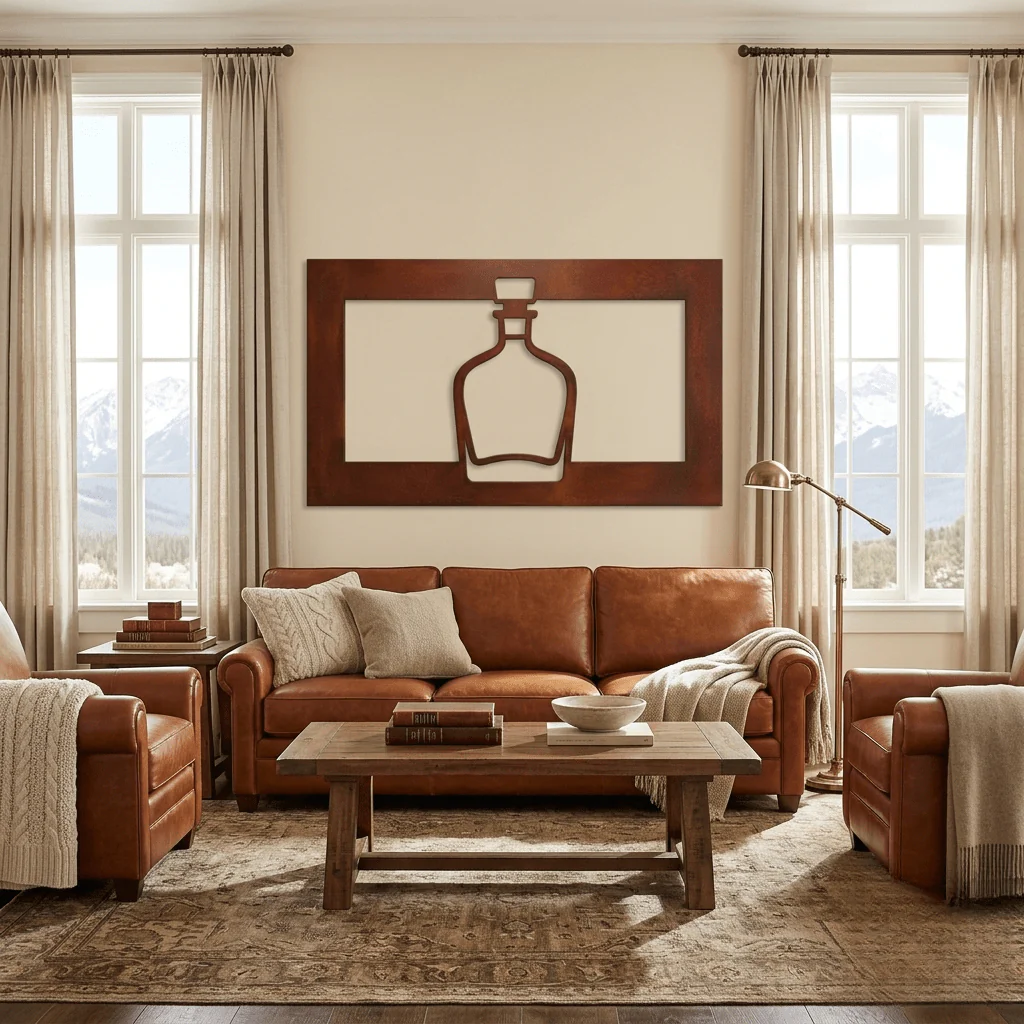 The Liquid Iron - Metal Wall Art - Oxide