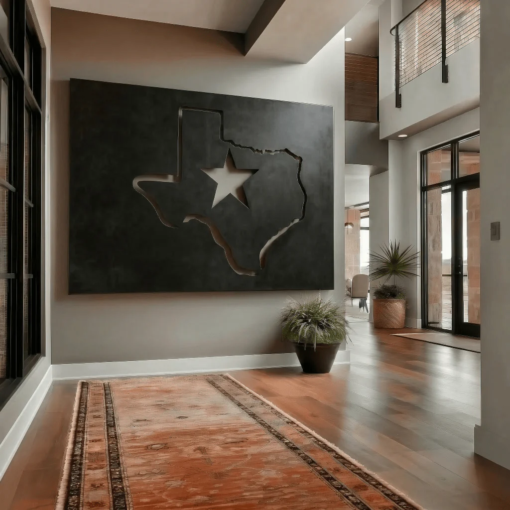 The Lone Star - Metal Wall Art - Forge