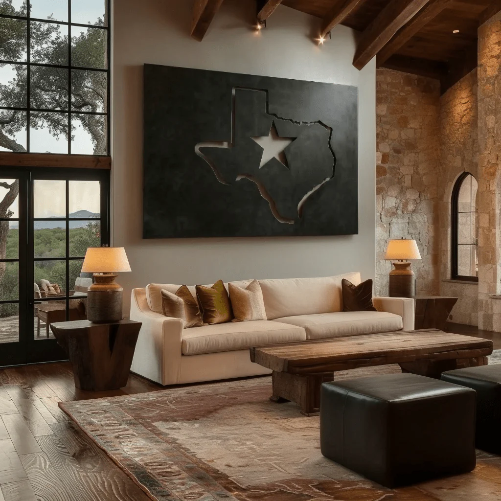 The Lone Star - Metal Wall Art - Forge - Image 2