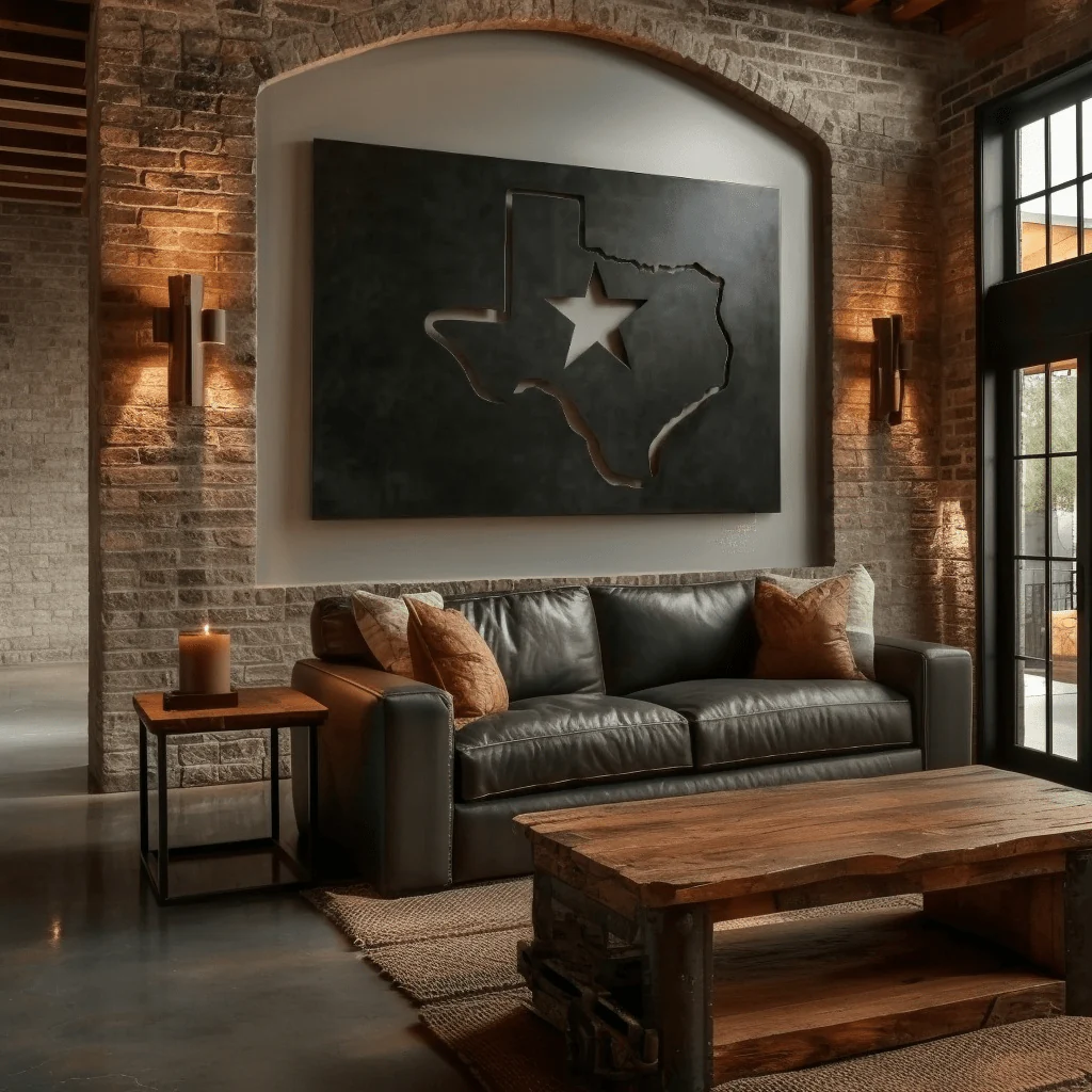 The Lone Star - Metal Wall Art - Forge - Image 3