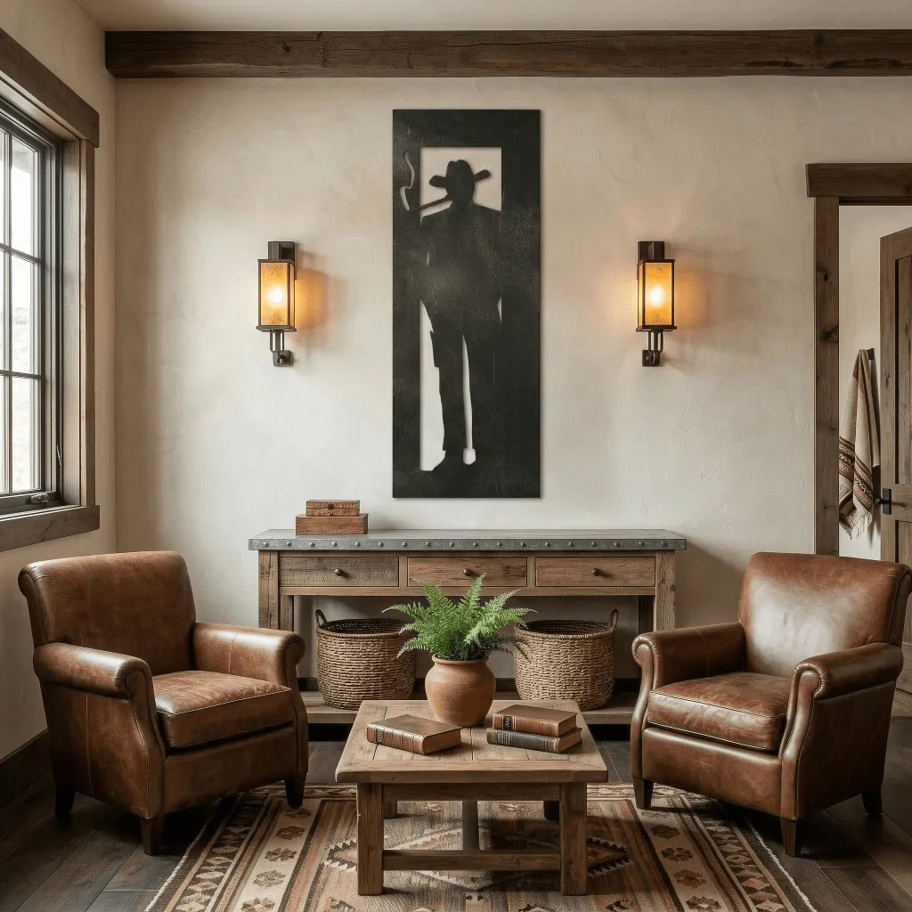 The Long Draw - Metal Wall Art - Forge