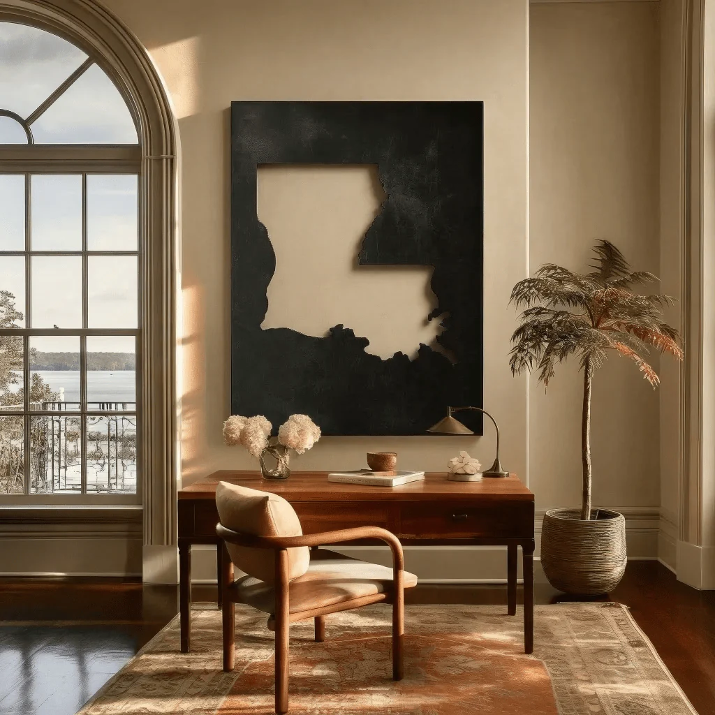 The Louisiana - Metal Wall Art - Forge