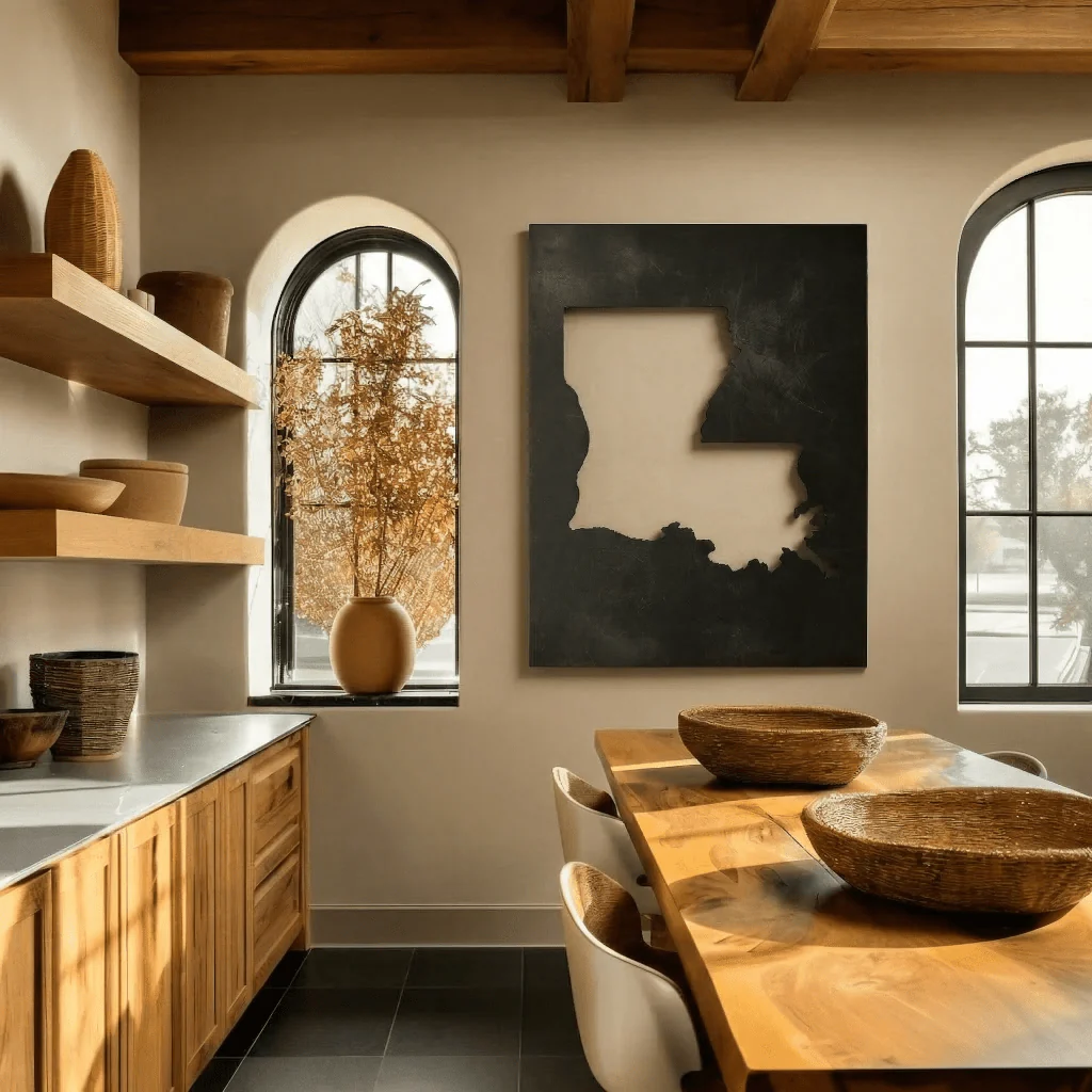 The Louisiana - Metal Wall Art - Forge - Image 2