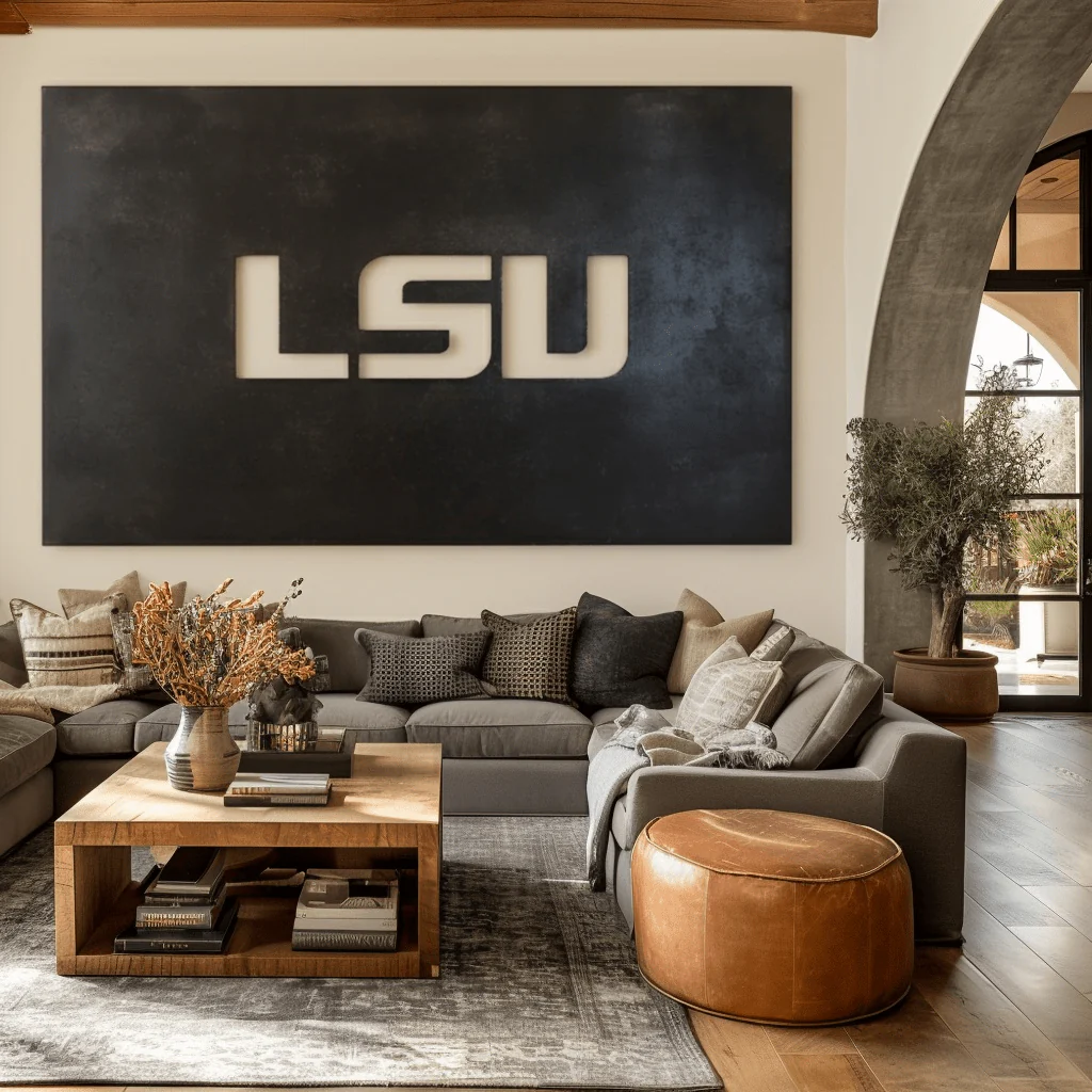 The LSU - Metal Wall Art - Landscape - Forge - Image 2