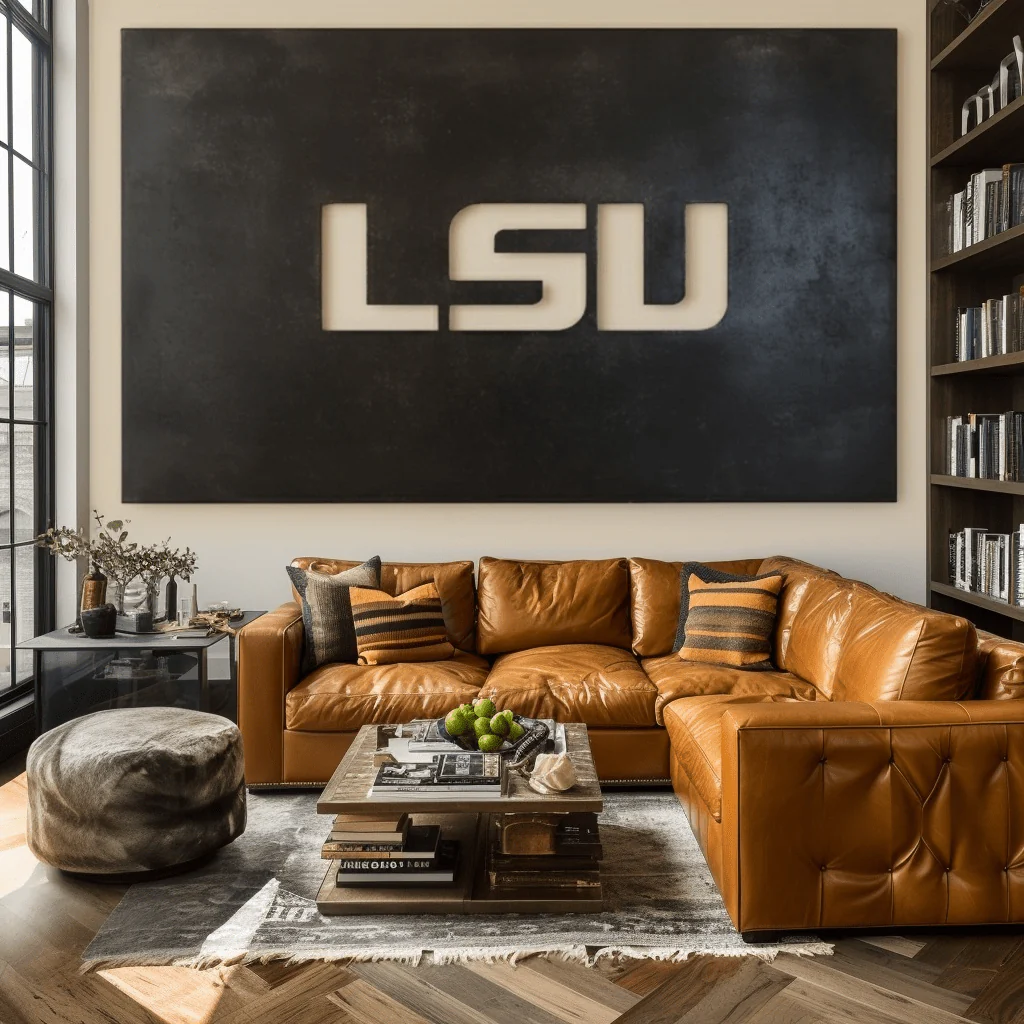 The LSU - Metal Wall Art - Landscape - Forge - Image 3