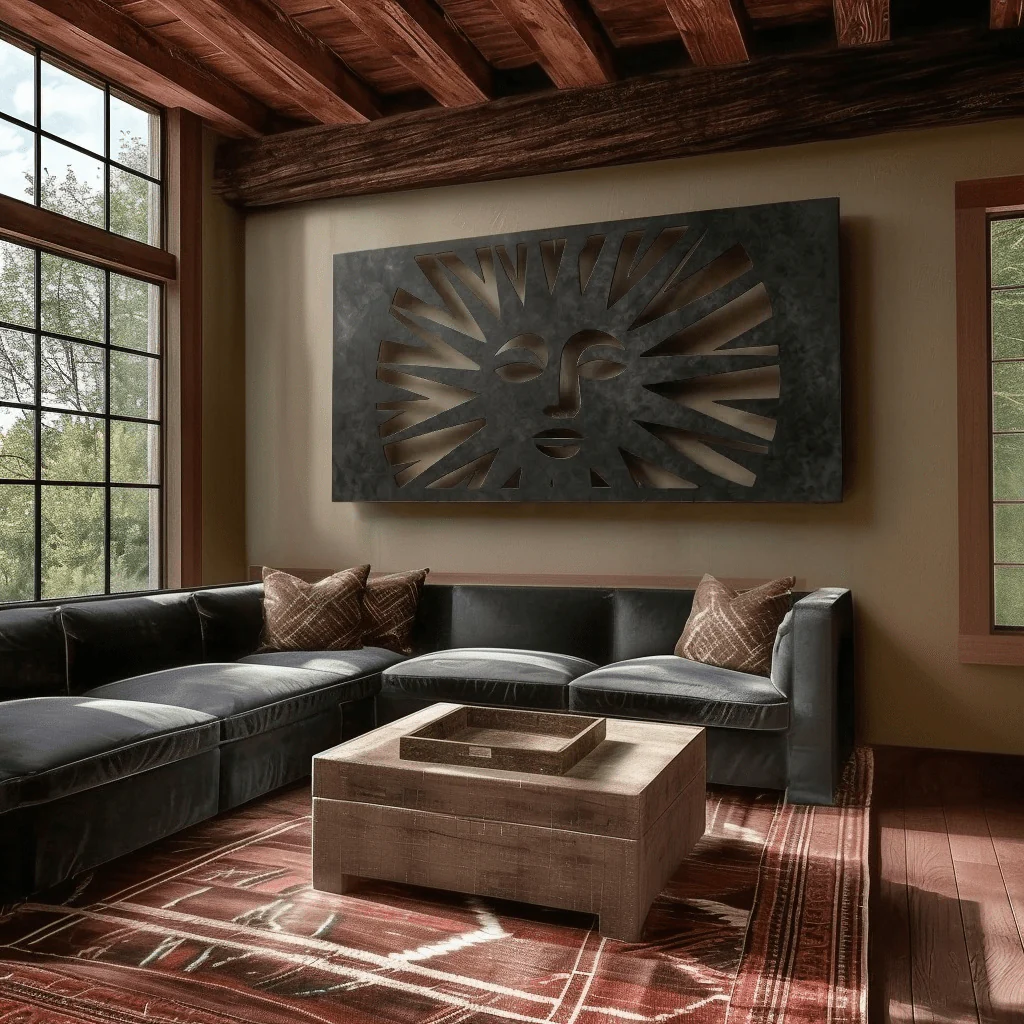 The Luz - Metal Wall Art - Forge