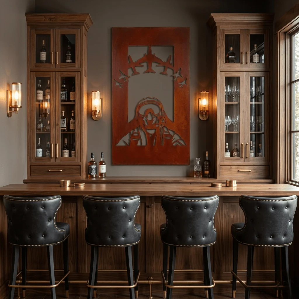The Mach 1 - Metal Wall Art - Oxide - Image 2