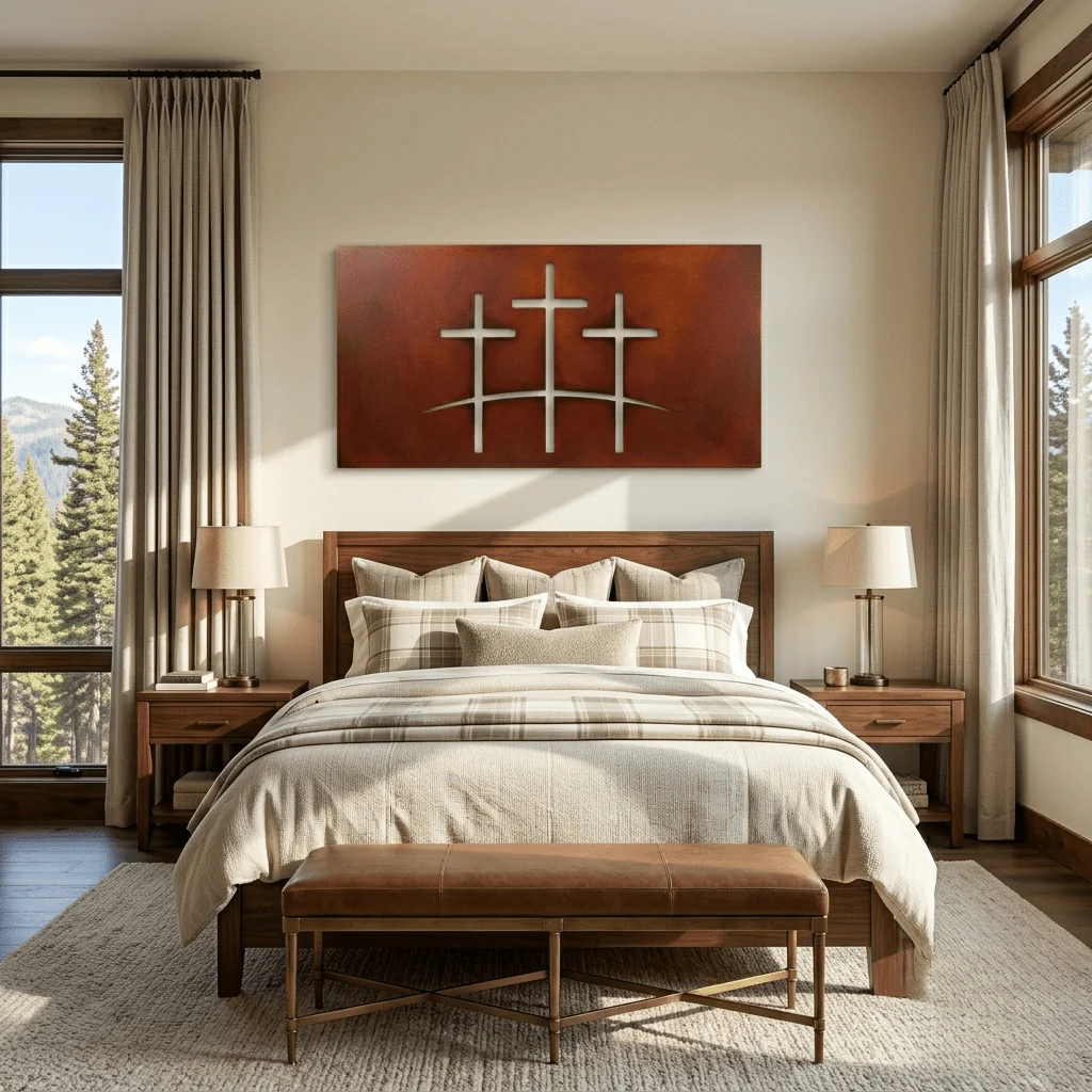 The Man of Sorrows - Metal Wall Art - Oxide - Image 2