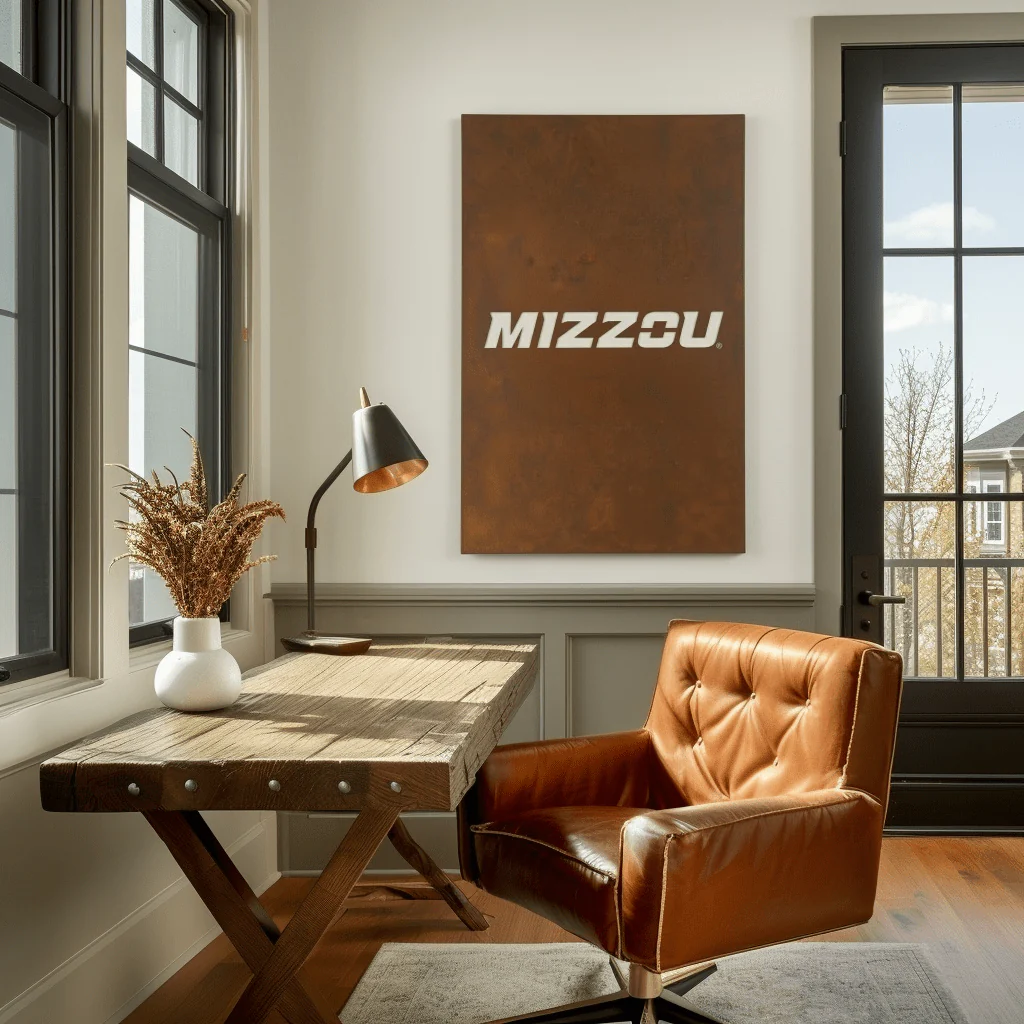 The Mizzou - Wall Art - Portrait - Umber