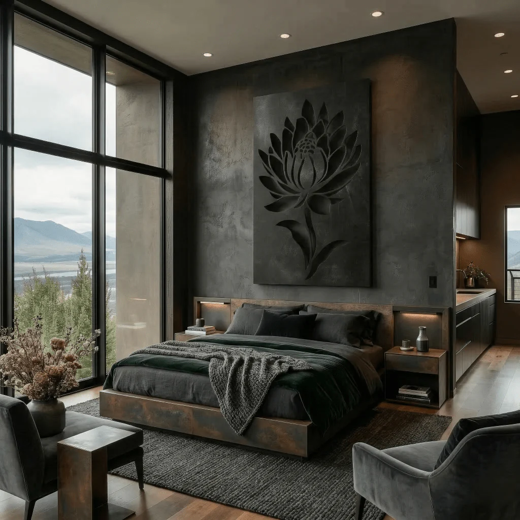 The Montana Bitterroot - Metal Wall Art - Forge - Image 2