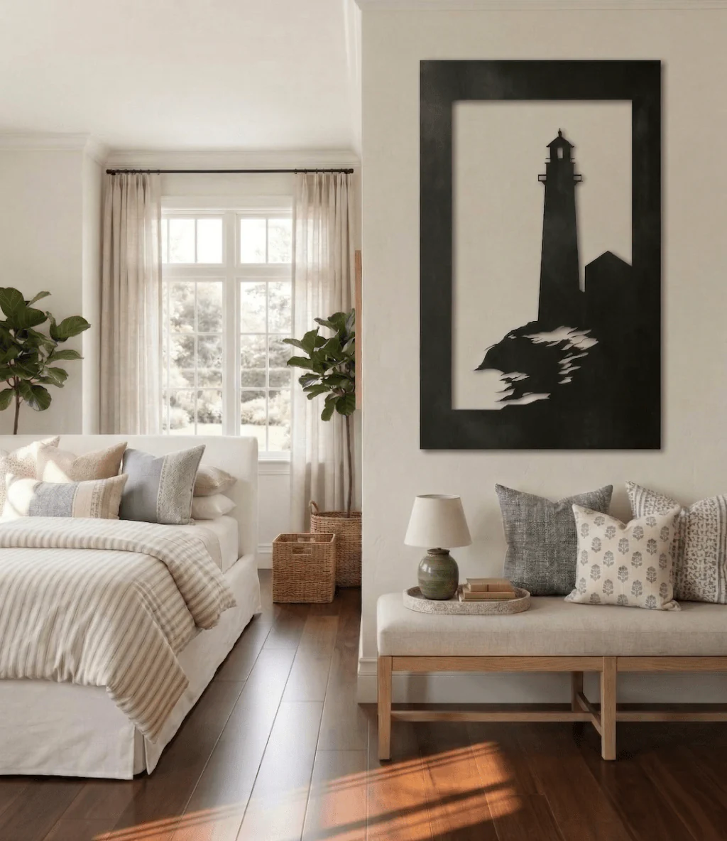 The Montauk Shoreline - Metal Wall Art - Forge