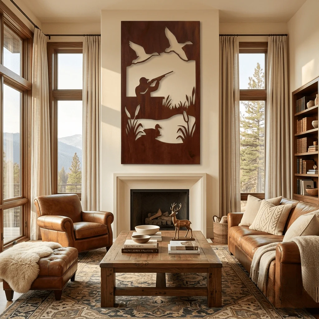 The Morning Flight - Metal Wall Art - Oxide - Image 3