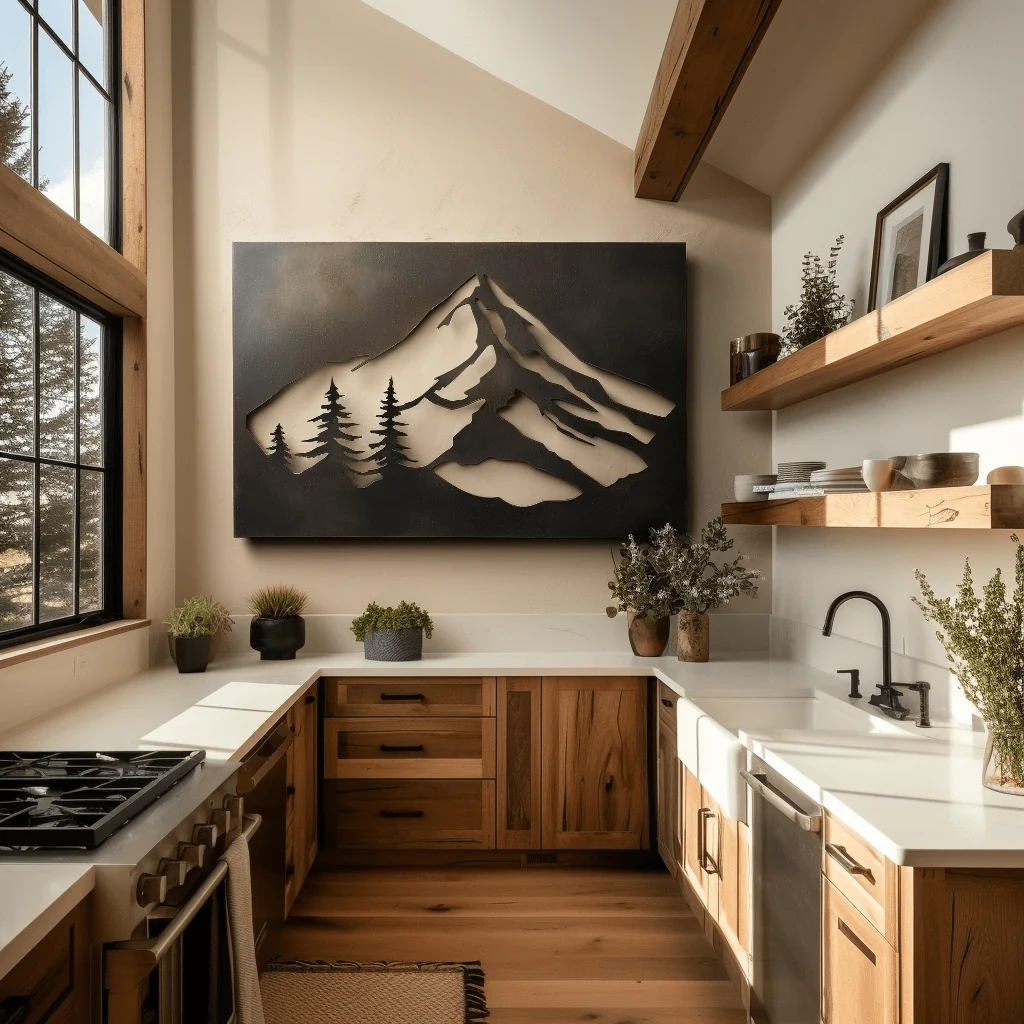The Mount Hood - Metal Wall Art - Forge - Image 2
