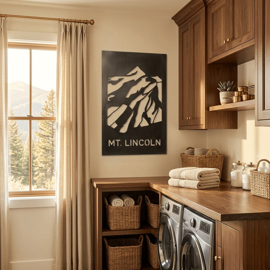 The Mount Lincoln - Metal Wall Art - Forge - Image 3