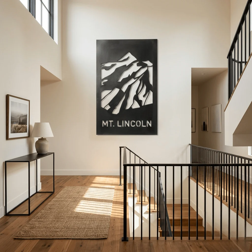 The Mount Lincoln - Metal Wall Art - Forge - Image 4