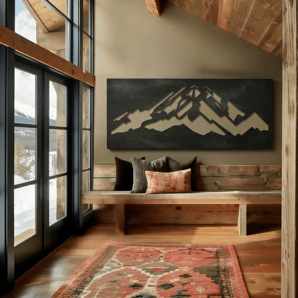 The Mount Rainier - Metal Wall Art - Forge