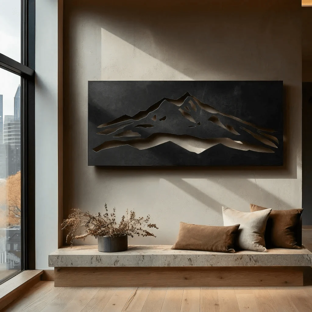 The Mount Shasta - Metal Wall Art - Forge - Image 2