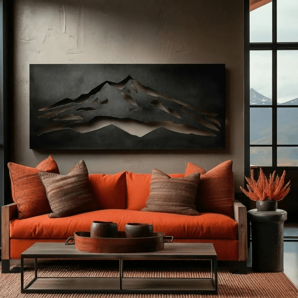 The Mount Shasta - Metal Wall Art - Forge - Image 4