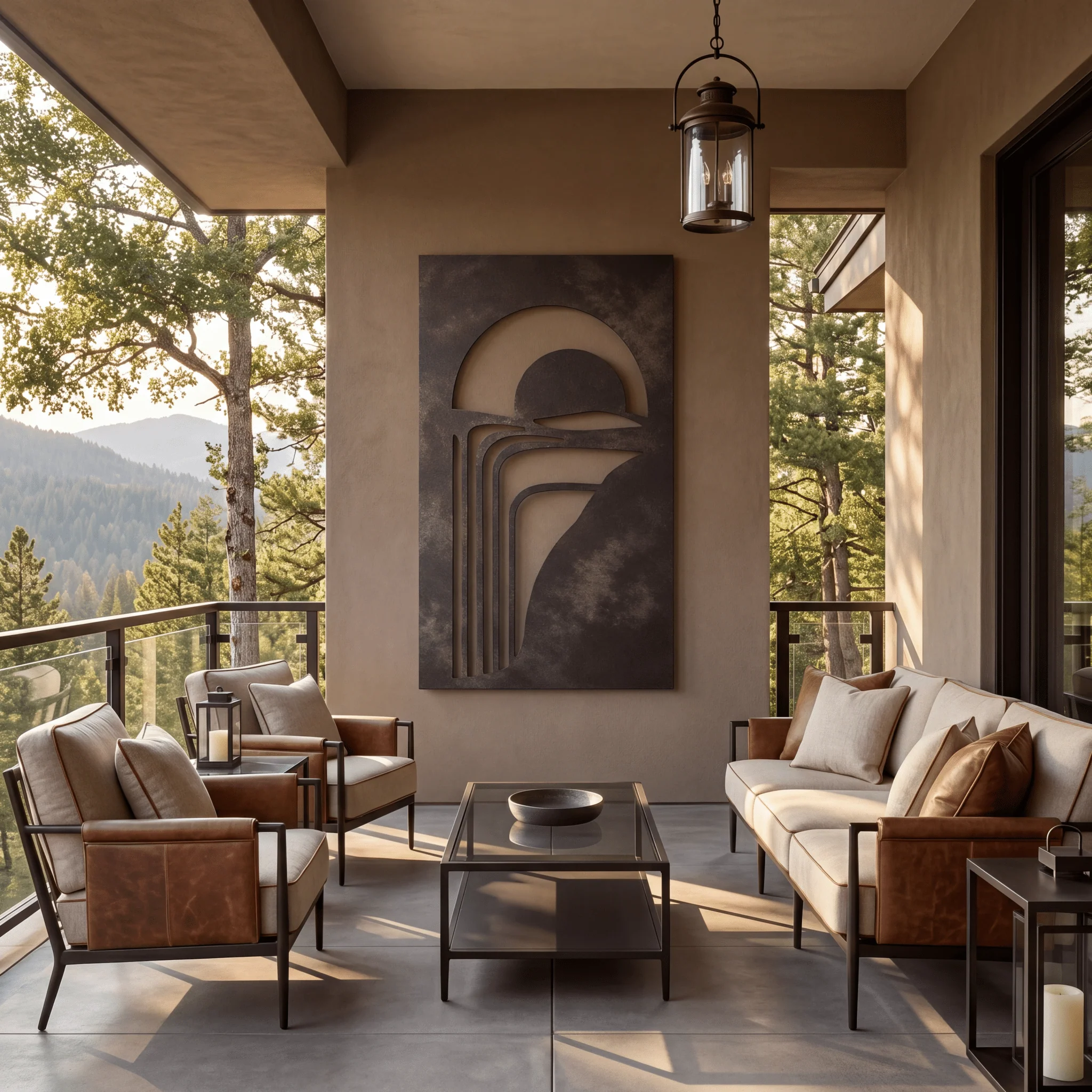 The Multnomah Falls - Metal Wall Art - Forge