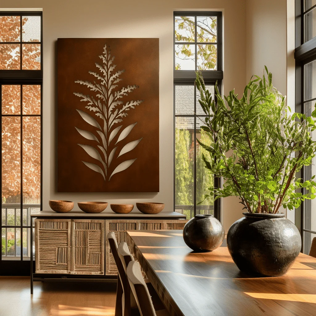 The Nebraska Goldenrod - Metal Wall Art - Oxide - Image 2
