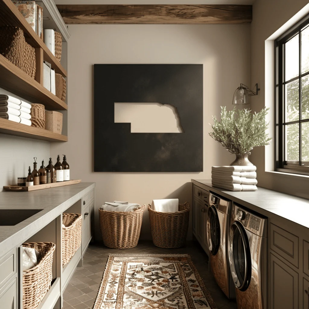 The Nebraska - Metal Wall Art - Forge