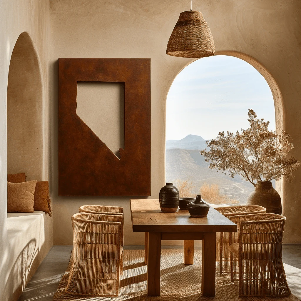 The Nevada - Metal Wall Art - Oxide - Image 3