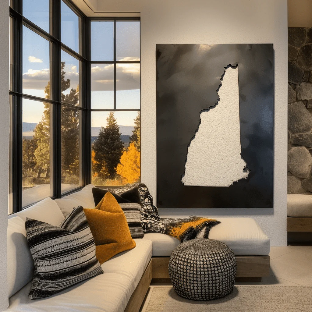 The New Hampshire - Metal Wall Art - Forge - Image 2