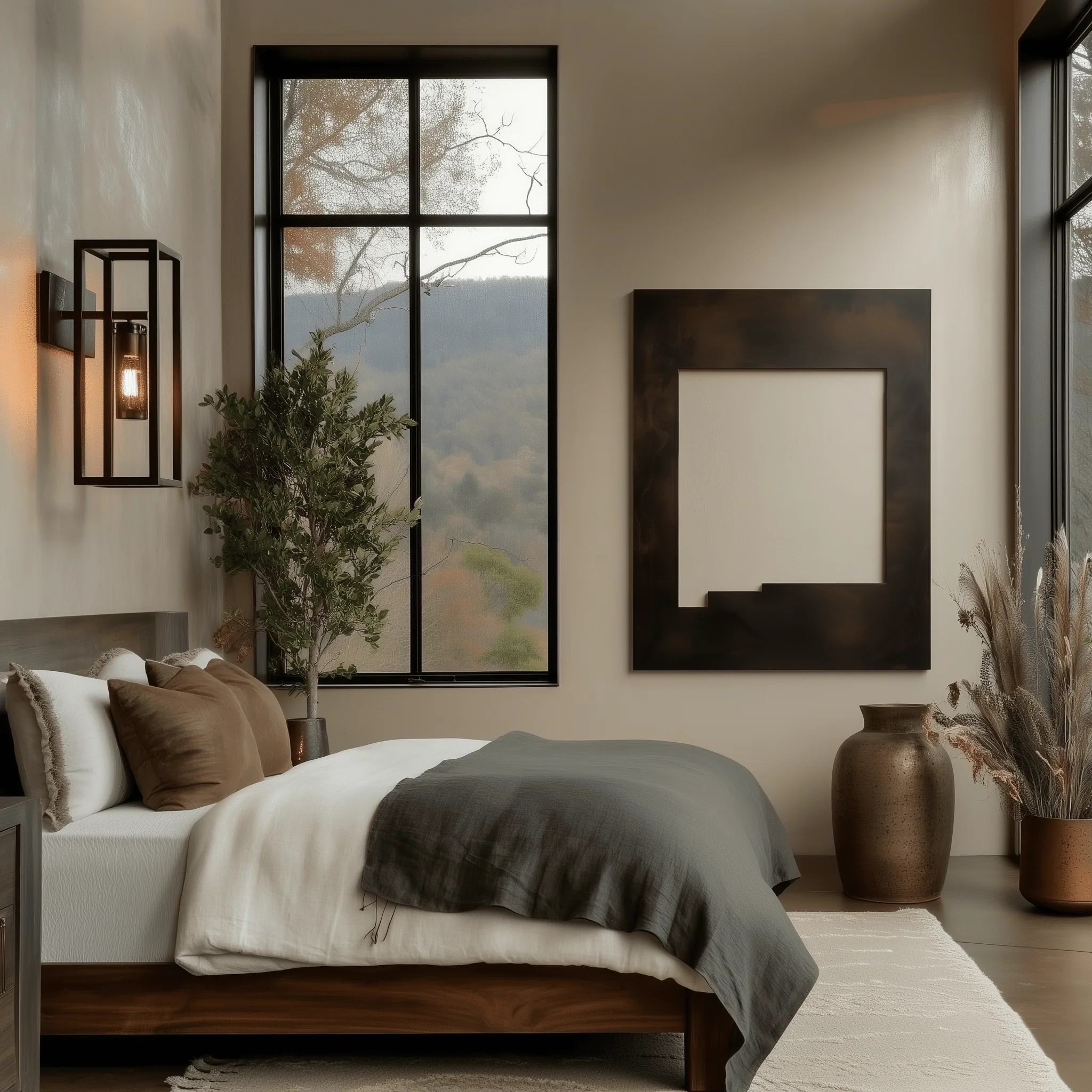 The New Mexico - Metal Wall Art - Umber - Image 3