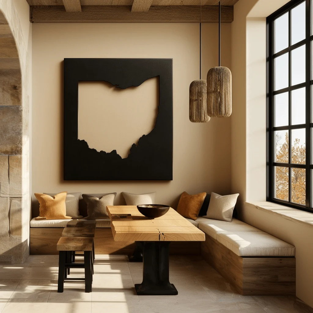 The Ohio - Metal Wall Art - Forge - Image 2