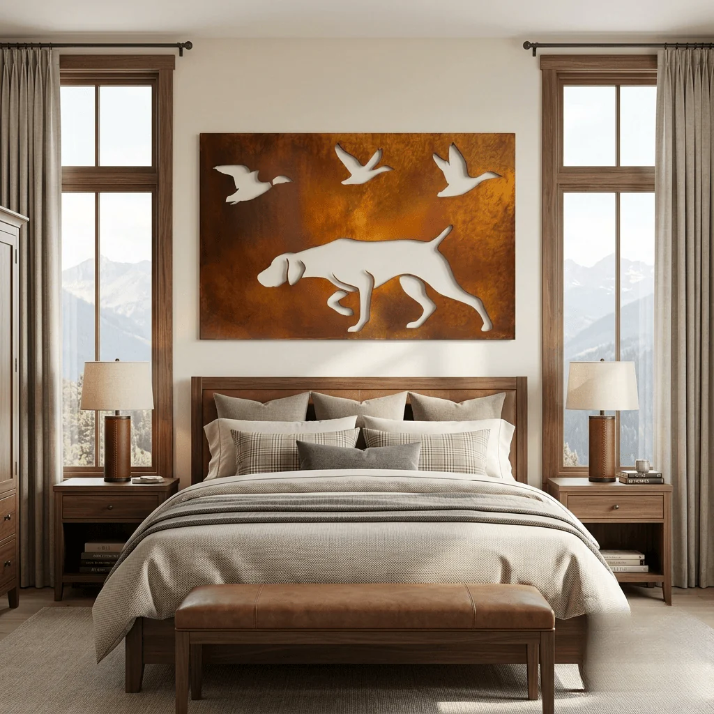 The On Point - Metal Wall Art - Oxide