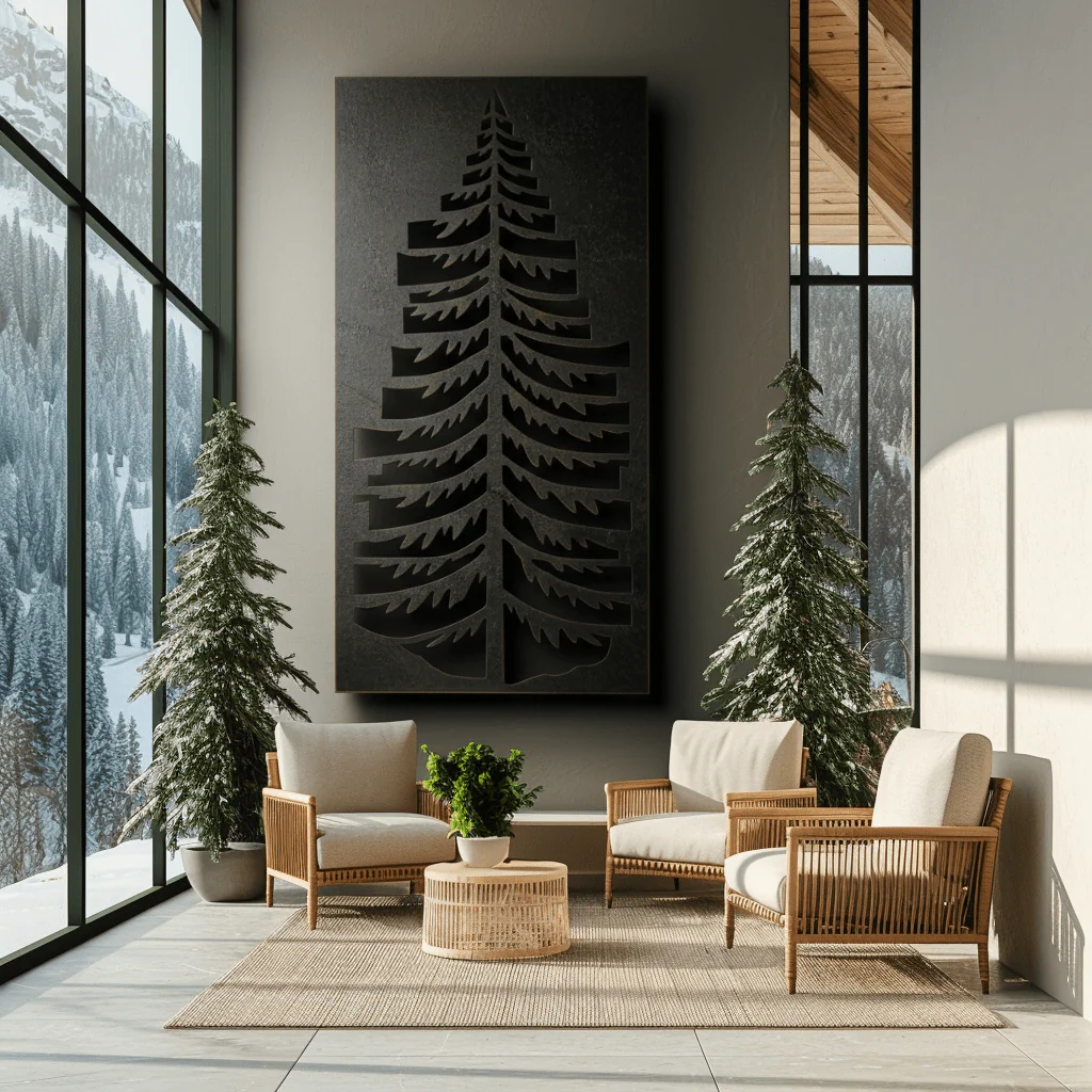 The Oregon Douglas Fir - Metal Wall Art - Forge