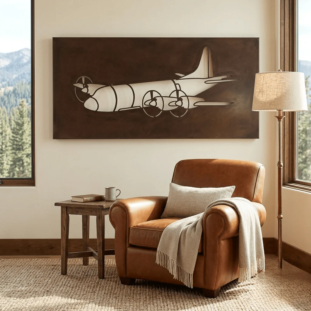 The P3 Orion - Metal Wall Art - Umber - Image 2