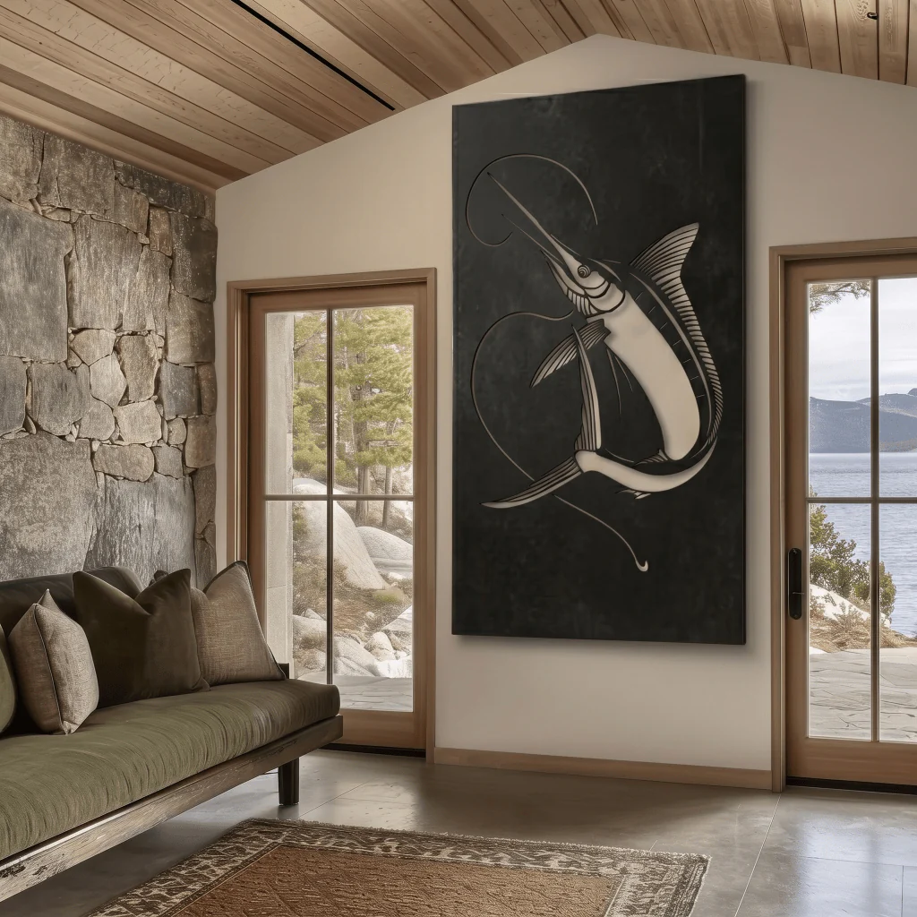 The Sailfish - Metal Wall Art - Forge - Image 2