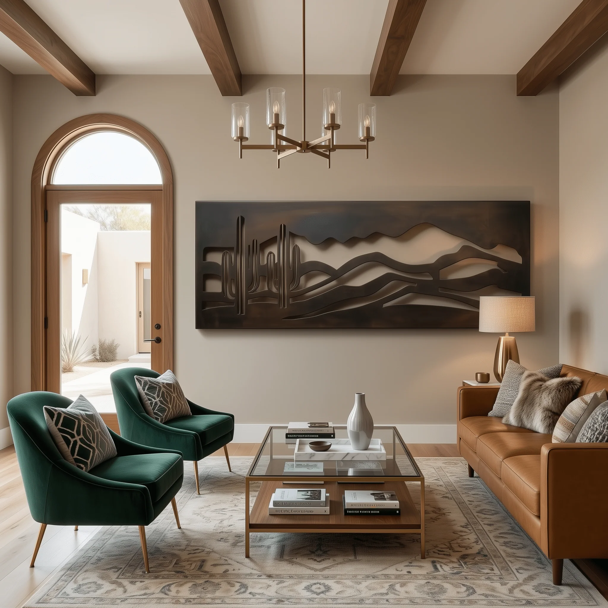 The Sonora Pass - Metal Wall Art - Umber