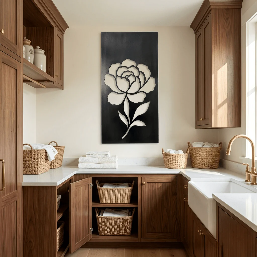 The Peony - Metal Wall Art - Forge - Image 3