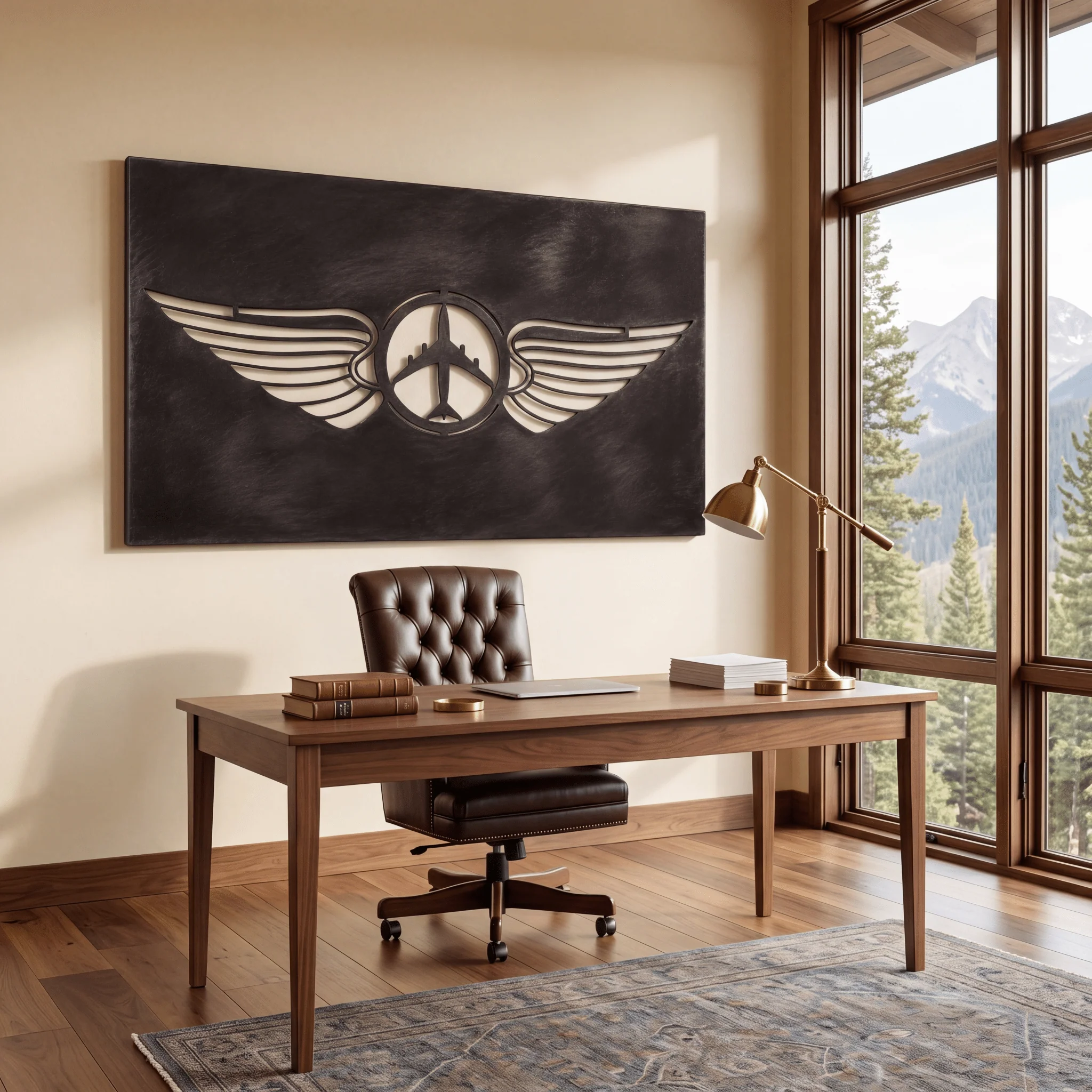 The Pilot's Badge - Metal Wall Art - Forge - Image 2