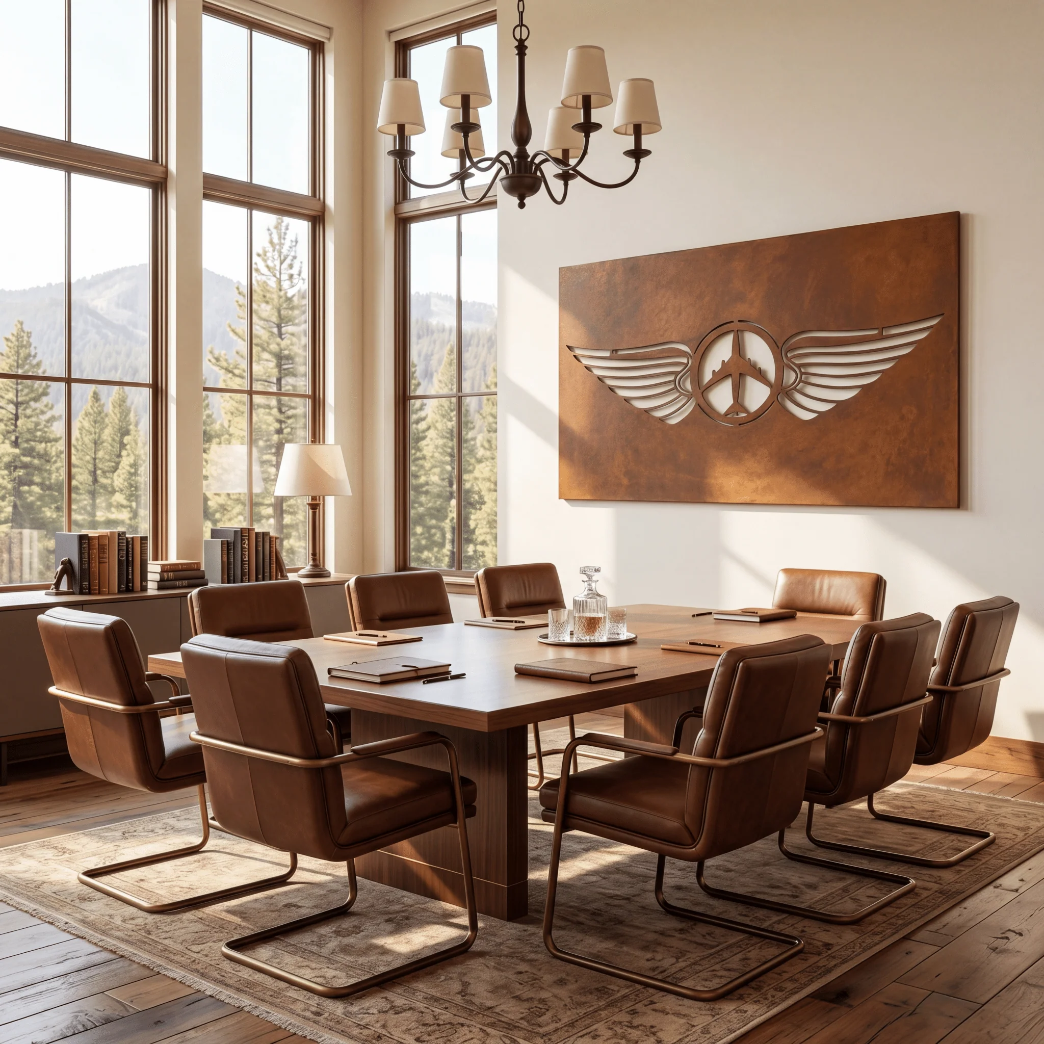 The Pilot's Badge - Metal Wall Art - Oxide - Image 2